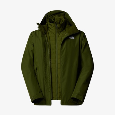  The North Face Carto Mono Triclimate 3in1 Erkek Yeşil Outdoor Mont