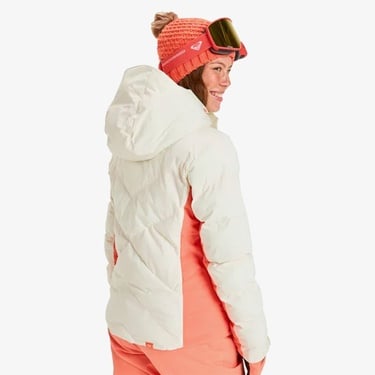 Roxy Snowdrift Kadın Beyaz Kayak Montu