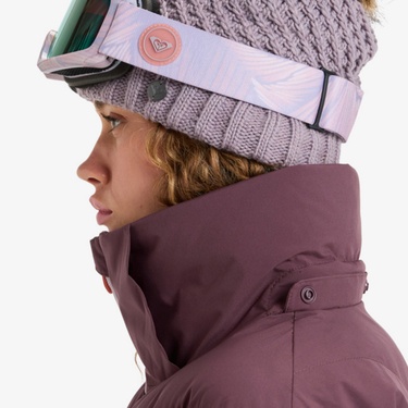  Roxy Snowdrift Kadın Mor Kayak Montu