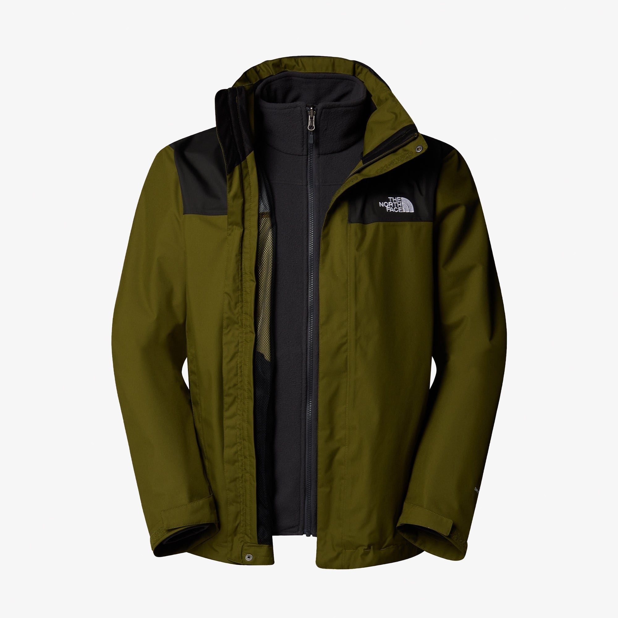 The North Face Evolve II Triclimate 3in1 Erkek Haki Outdoor Mont