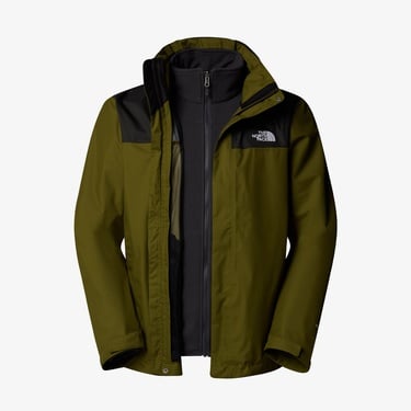  The North Face Evolve II Triclimate 3in1 Erkek Haki Outdoor Mont