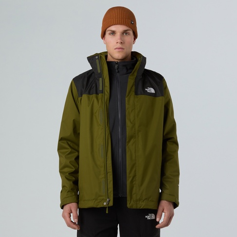  The North Face Evolve II Triclimate 3in1 Erkek Haki Outdoor Mont