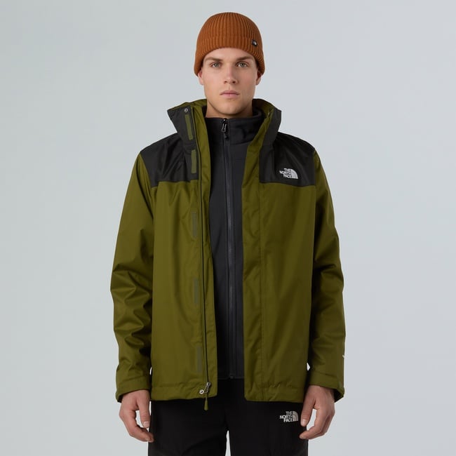  The North Face Evolve II Triclimate 3in1 Erkek Haki Outdoor Mont