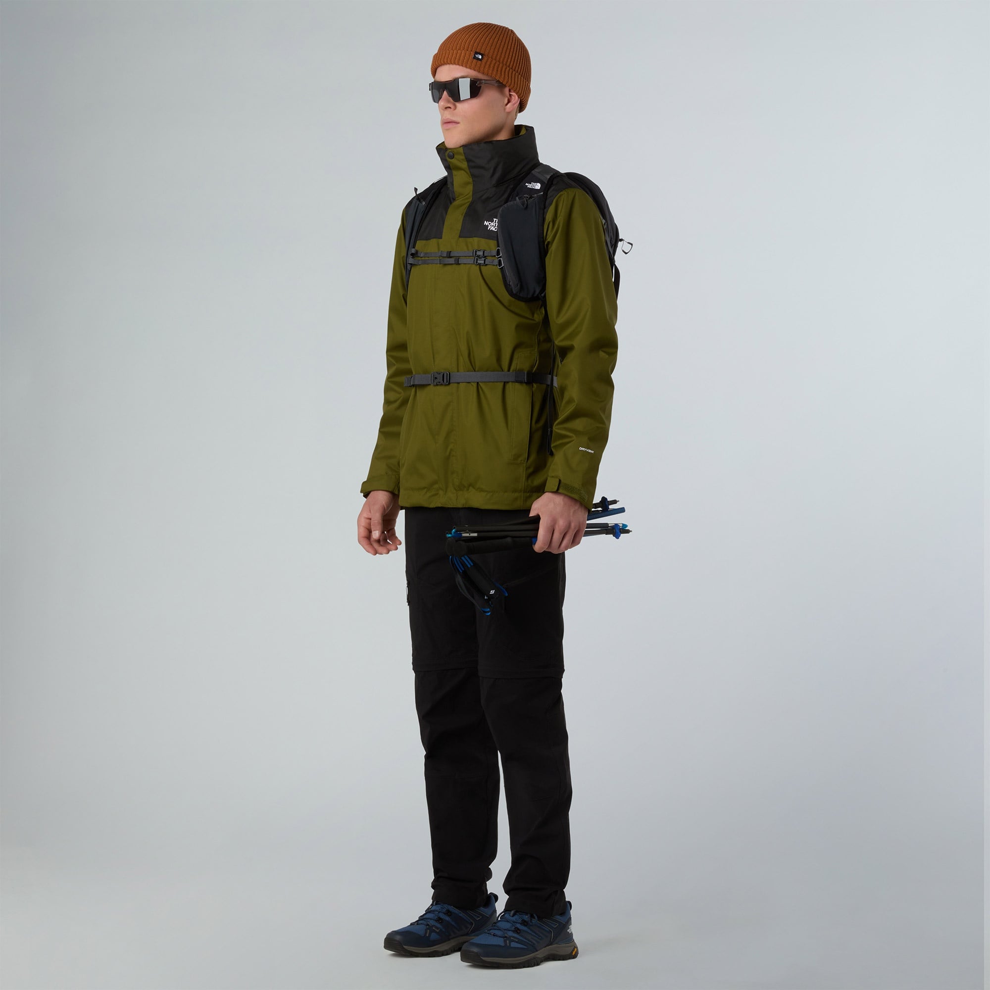 The North Face Evolve II Triclimate 3in1 Erkek Haki Outdoor Mont