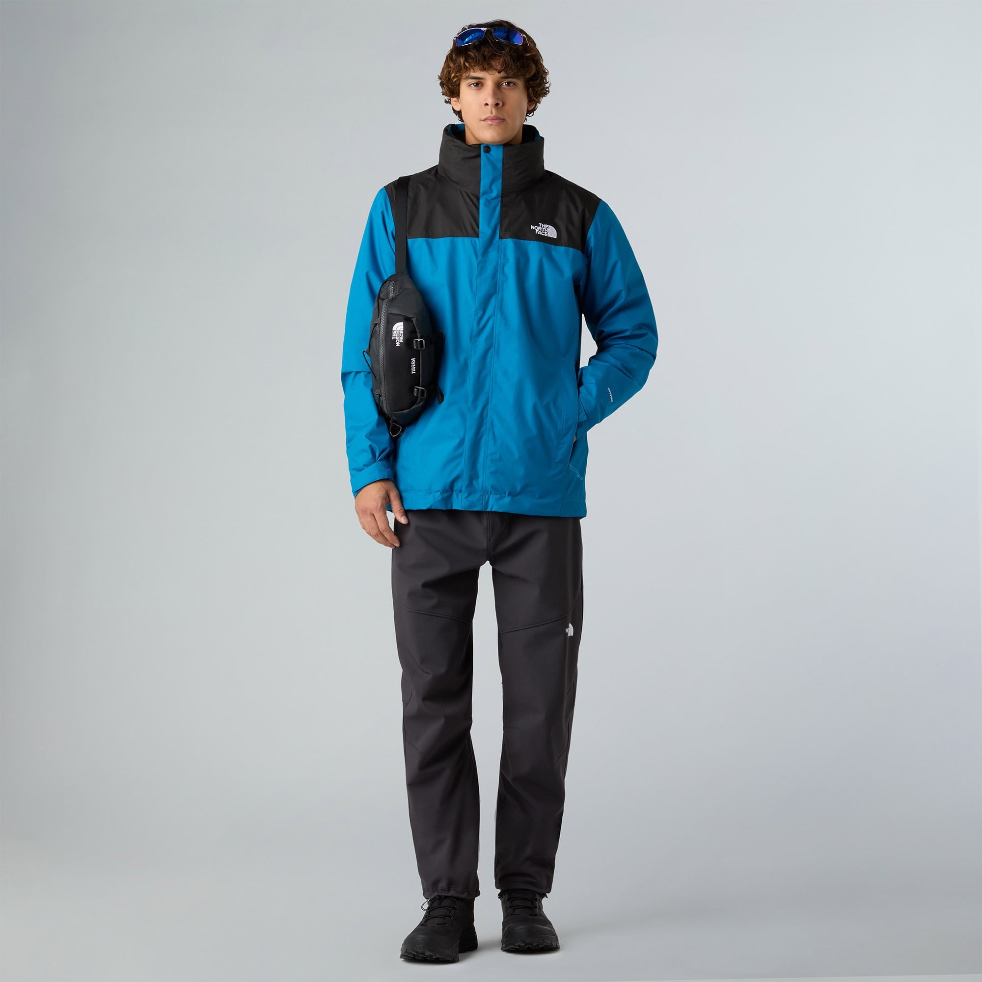 The North Face Evolve II Triclimate 3in1 Erkek Mavi Outdoor Mont
