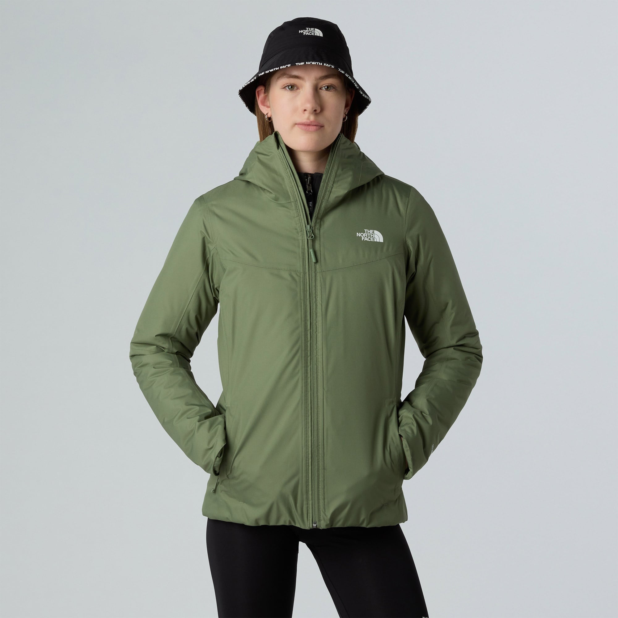 The North Face Quest Insulated Kadın Haki Outdoor Mont