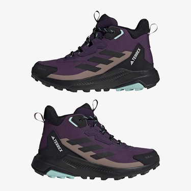  adidas Terrex Anylander Mid Rain.Rdy Kadın Mor Yürüyüş Ayakkabısı