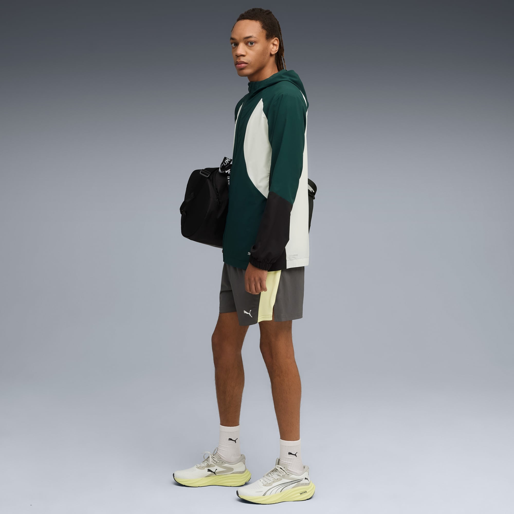 Puma Run Ultraweave Erkek Yeşil Koşu Yağmurluk