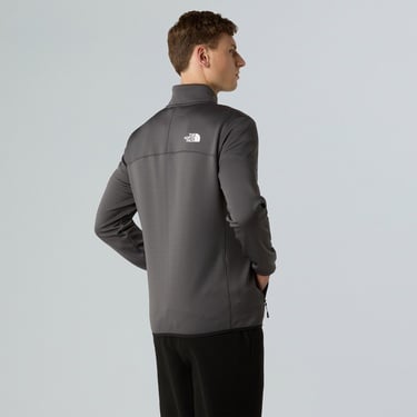  The North Face Crest Fz Erkek Gri Outdoor Polar