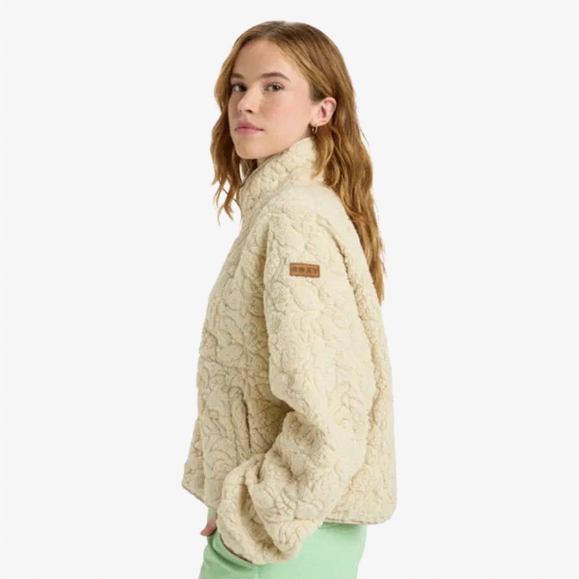 Roxy Blurry Cloud Kadın Kahverengi Polar