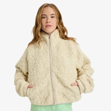  Roxy Blurry Cloud Kadın Kahverengi Polar