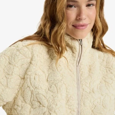  Roxy Blurry Cloud Kadın Kahverengi Polar