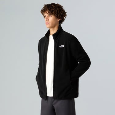  The North Face Glacier Fleece Erkek Siyah Outdoor Ceket