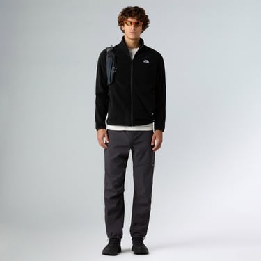  The North Face Glacier Fleece Erkek Siyah Outdoor Ceket