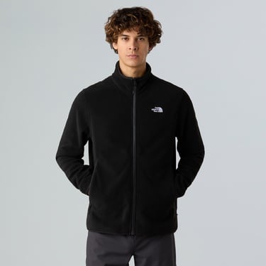  The North Face Glacier Fleece Erkek Siyah Outdoor Ceket