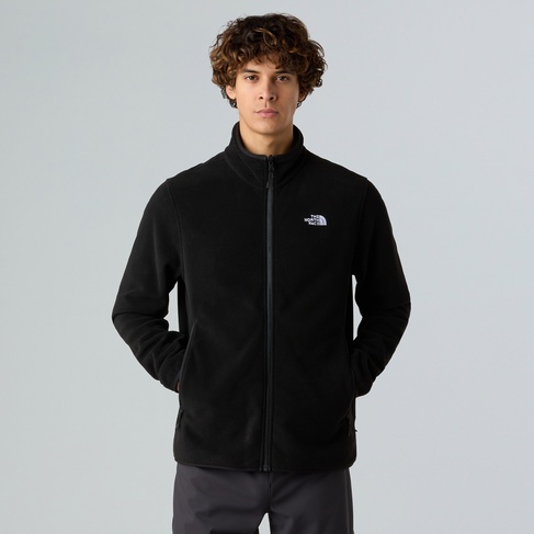  The North Face Glacier Fleece Erkek Siyah Outdoor Ceket