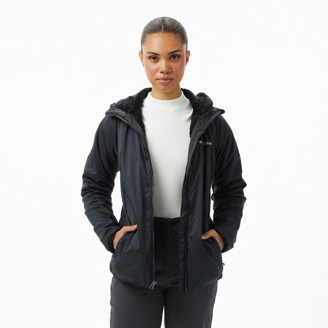  Columbia Kruser Ridge III Plush Softshell Kadın Siyah Outdoor Ceket