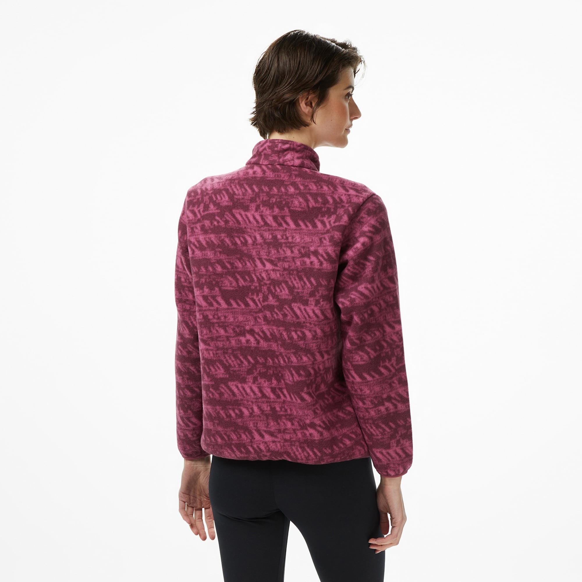 Jack Wolfskin Big Sky Kadın Pembe Outdoor Polar