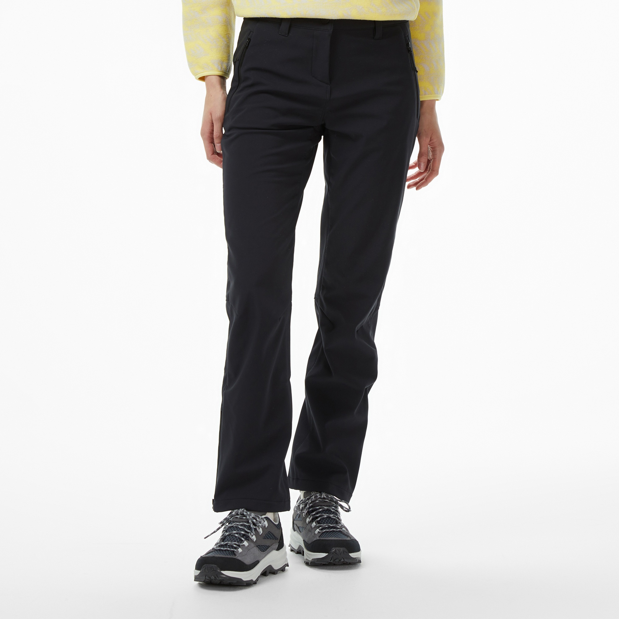 Jack Wolfskin Trek Terrain Kadın Siyah Outdoor Pantolon