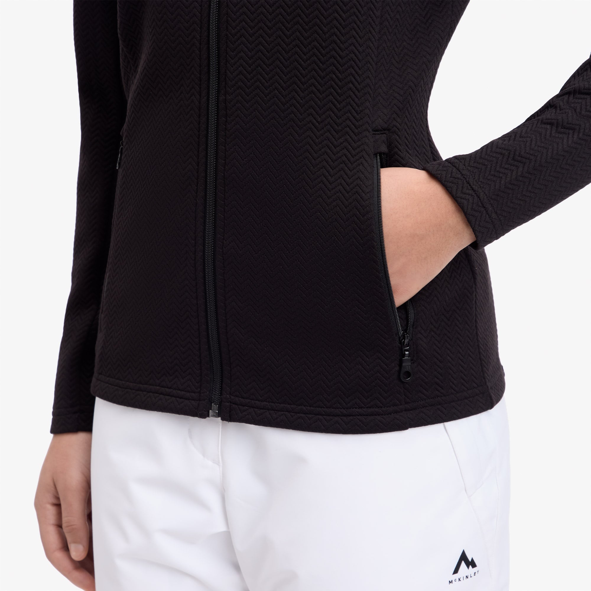 McKinley Havina III Fz Kadın Siyah Kayak Polar