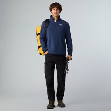  The North Face Glacier Fleece 1/4 Zip Erkek Lacivert Outdoor Sweatshirt