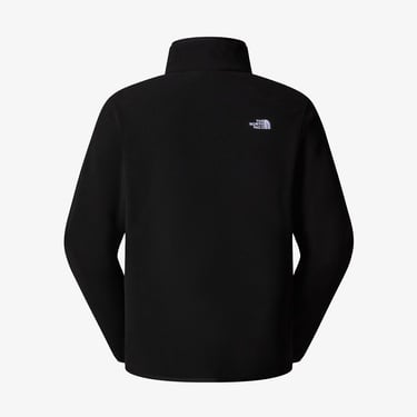 The North Face Glacier Fleece 1/4 Zip Erkek Siyah Outdoor Sweatshirt