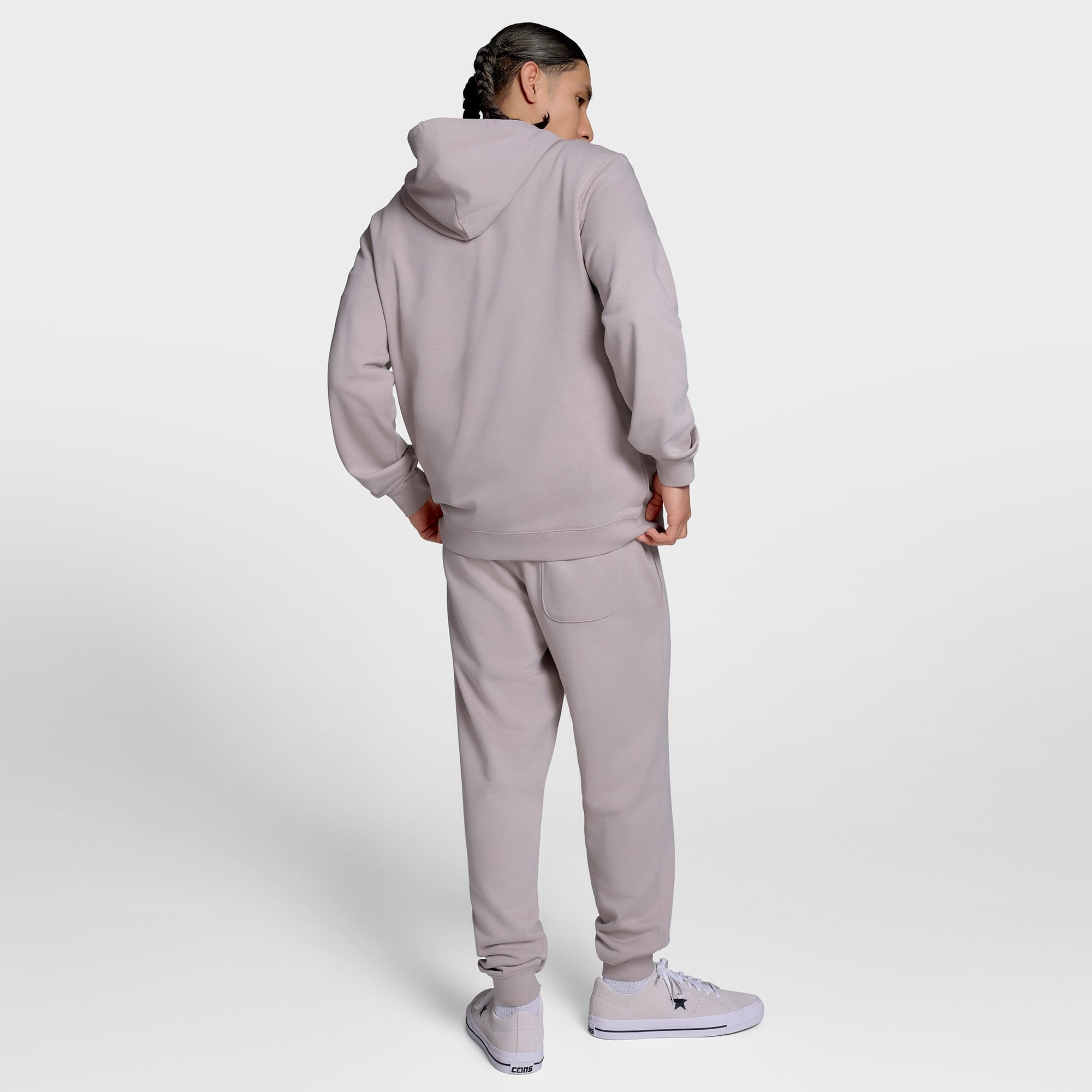 Converse Unisex Gri Sweatshirt