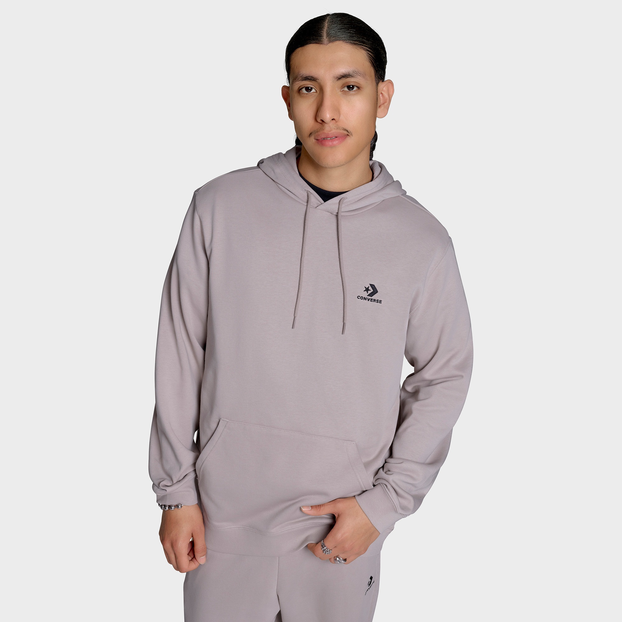 Converse Unisex Gri Sweatshirt