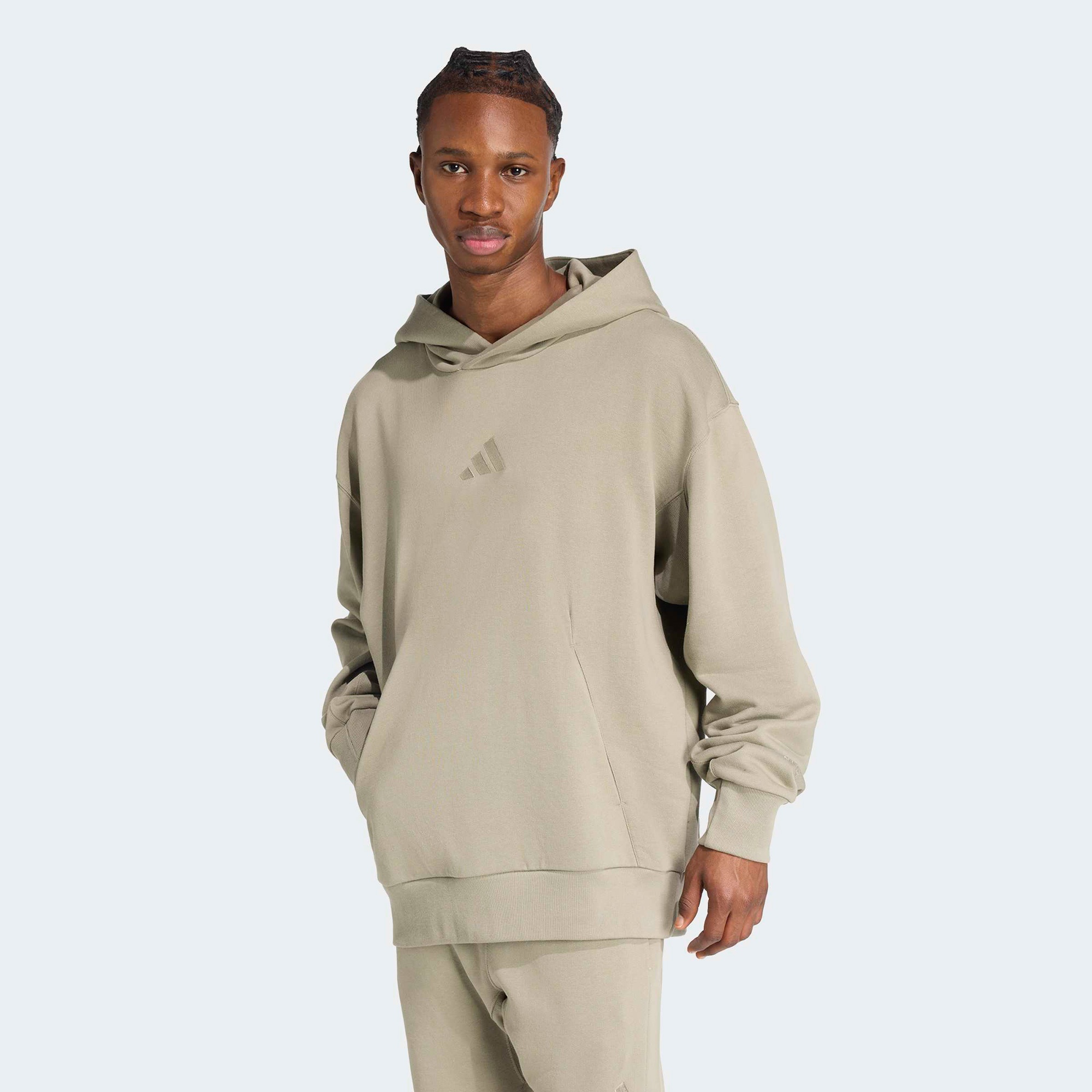 adidas All Szn French Terry Erkek Yeşil Sweatshirt