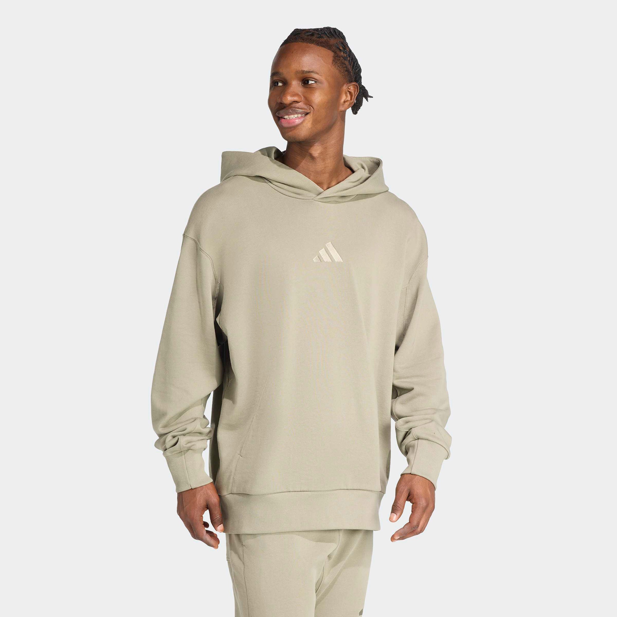 adidas All Szn French Terry Erkek Yeşil Sweatshirt