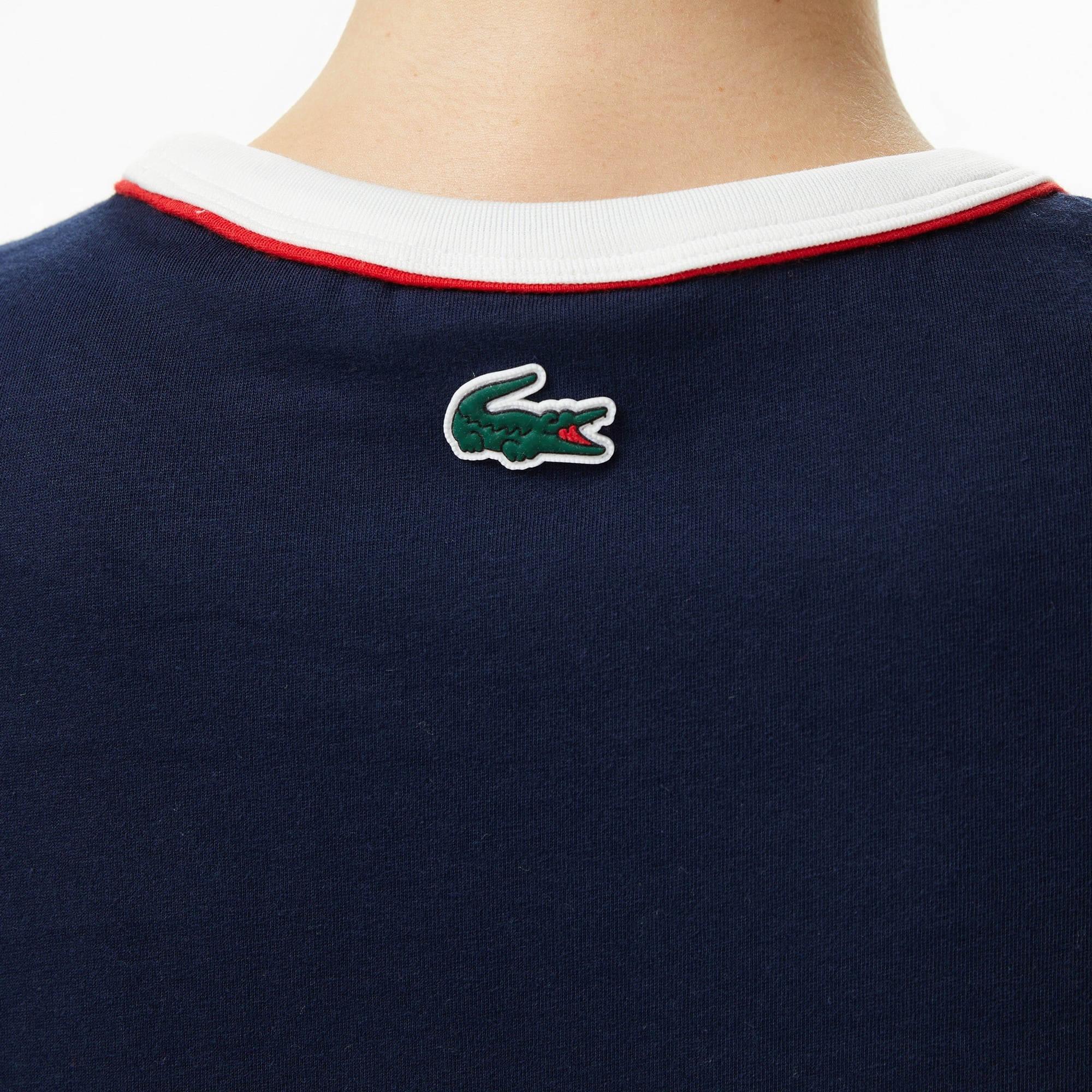 Lacoste Classic Kadın Siyah Tenis T-Shirt