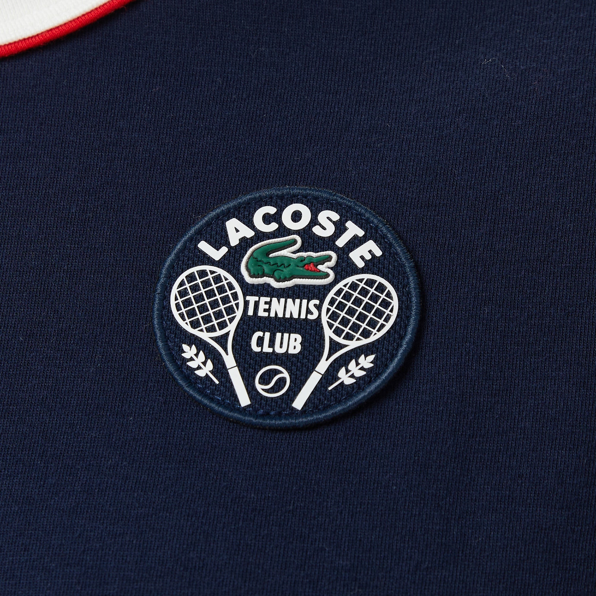 Lacoste Classic Kadın Siyah Tenis T-Shirt