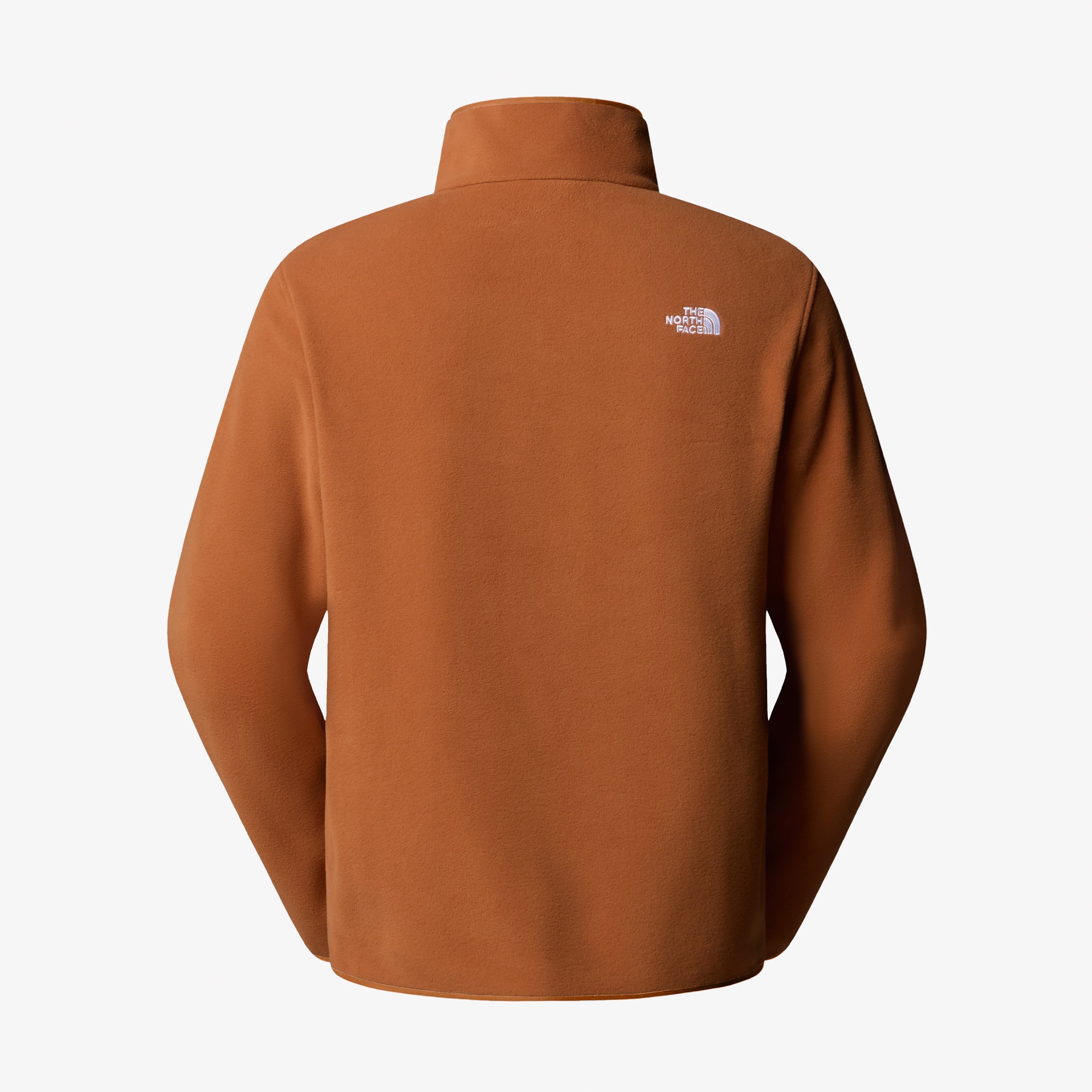 The North Face Glacier Fleece 1/4 Zip Erkek Kahverengi Outdoor Sweatshirt