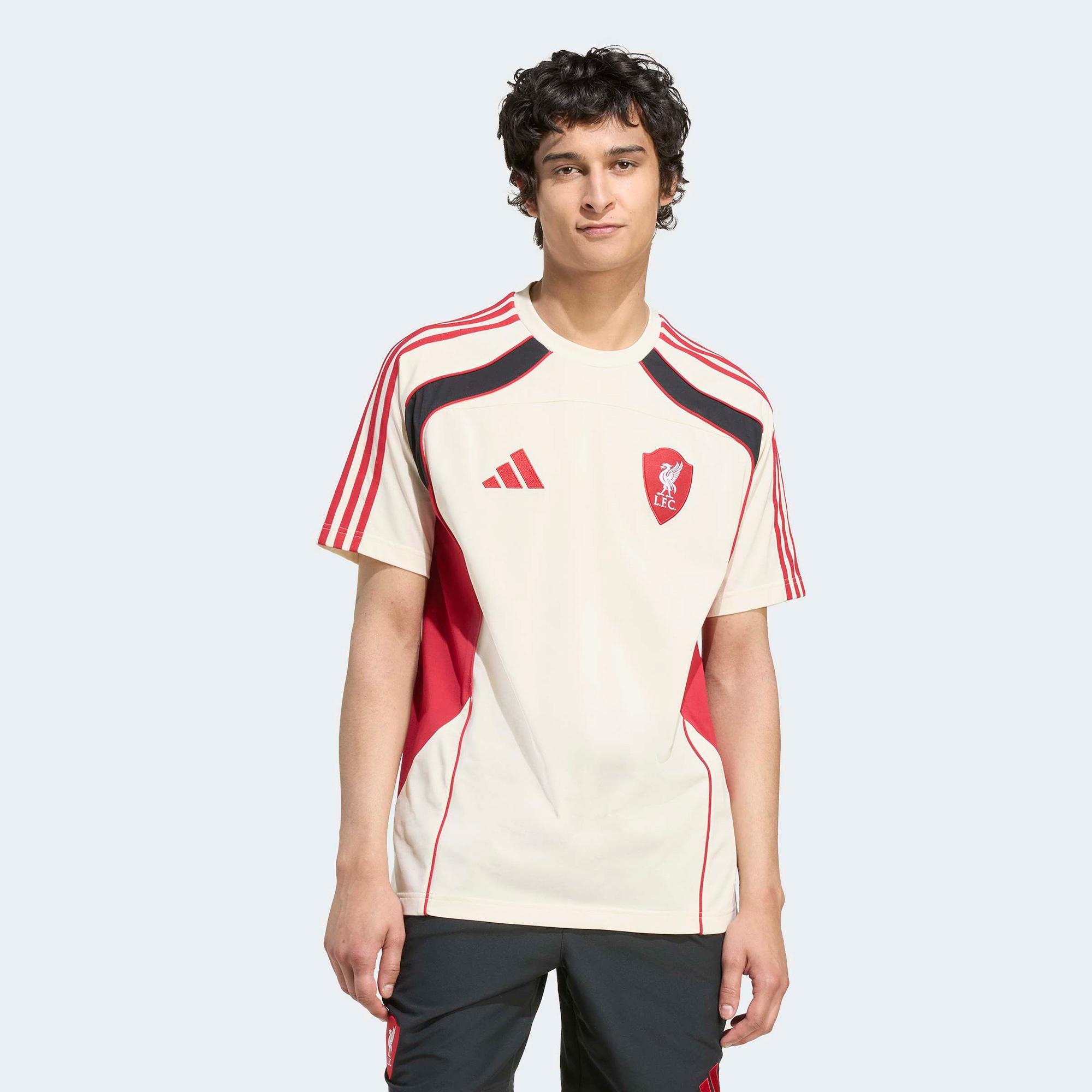 adidas Liverpool Fc Ubp Erkek Beyaz Futbol T-Shirt