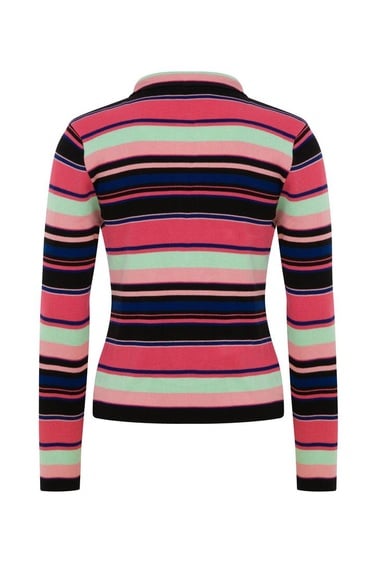  Celine Striped Knitted Top