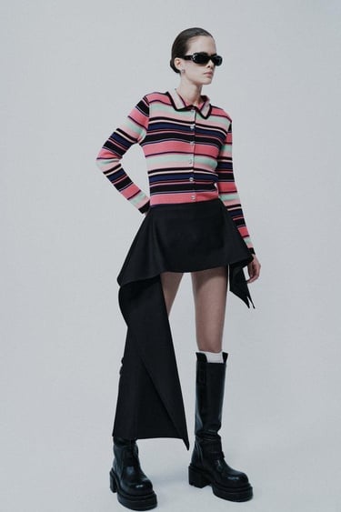  Celine Striped Knitted Top