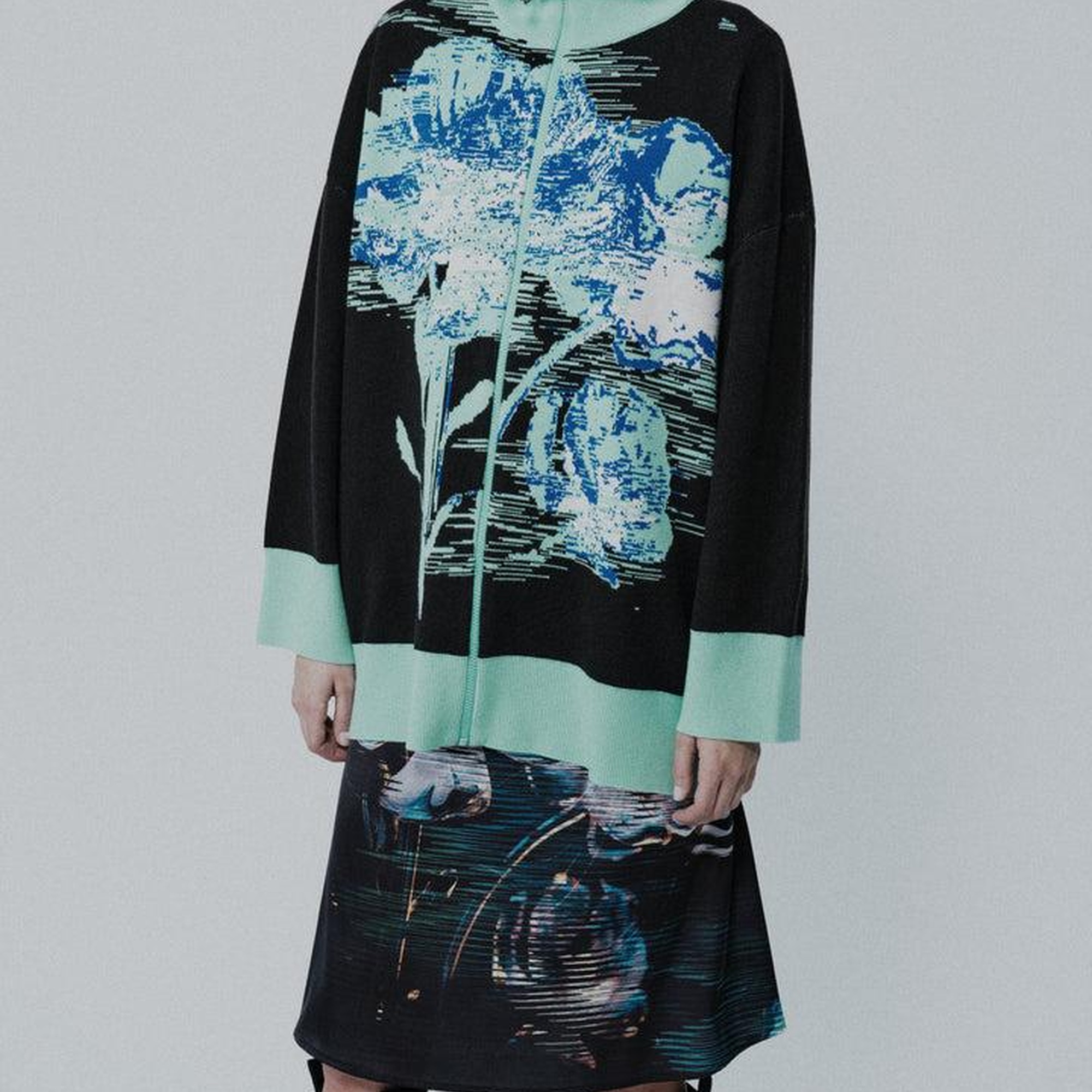 Ines Zipped Cardigan