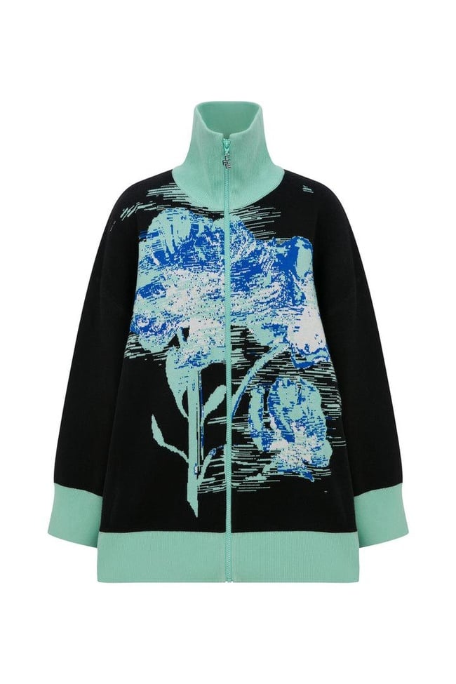  Ines Zipped Cardigan