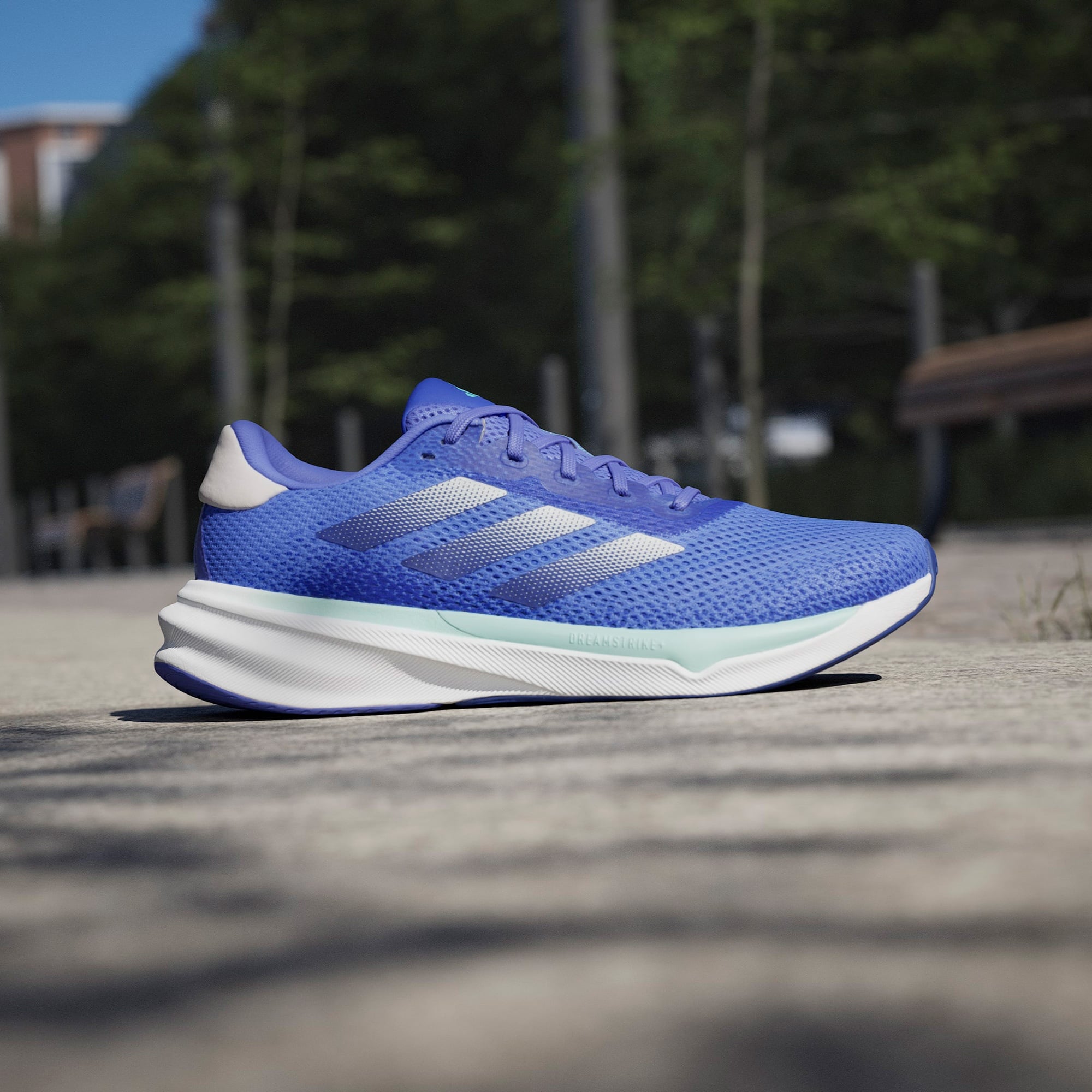 adidas Supernova Stride Erkek Mavi Koşu Ayakkabısı