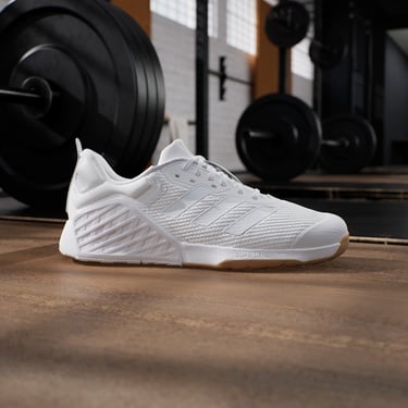  adidas Dropset 3 Trainer Unisex Beyaz Antrenman Ayakkabısı