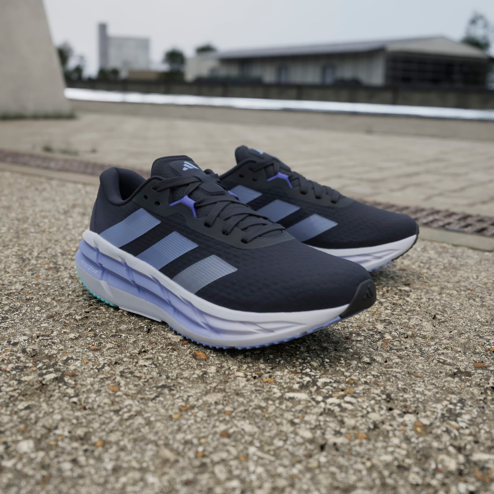 adidas Adistar 3 Erkek Mavi Koşu Ayakkabısı