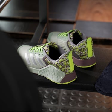  adidas Dropset 3 GFX Kadın Yeşil Antrenman Ayakkabısı