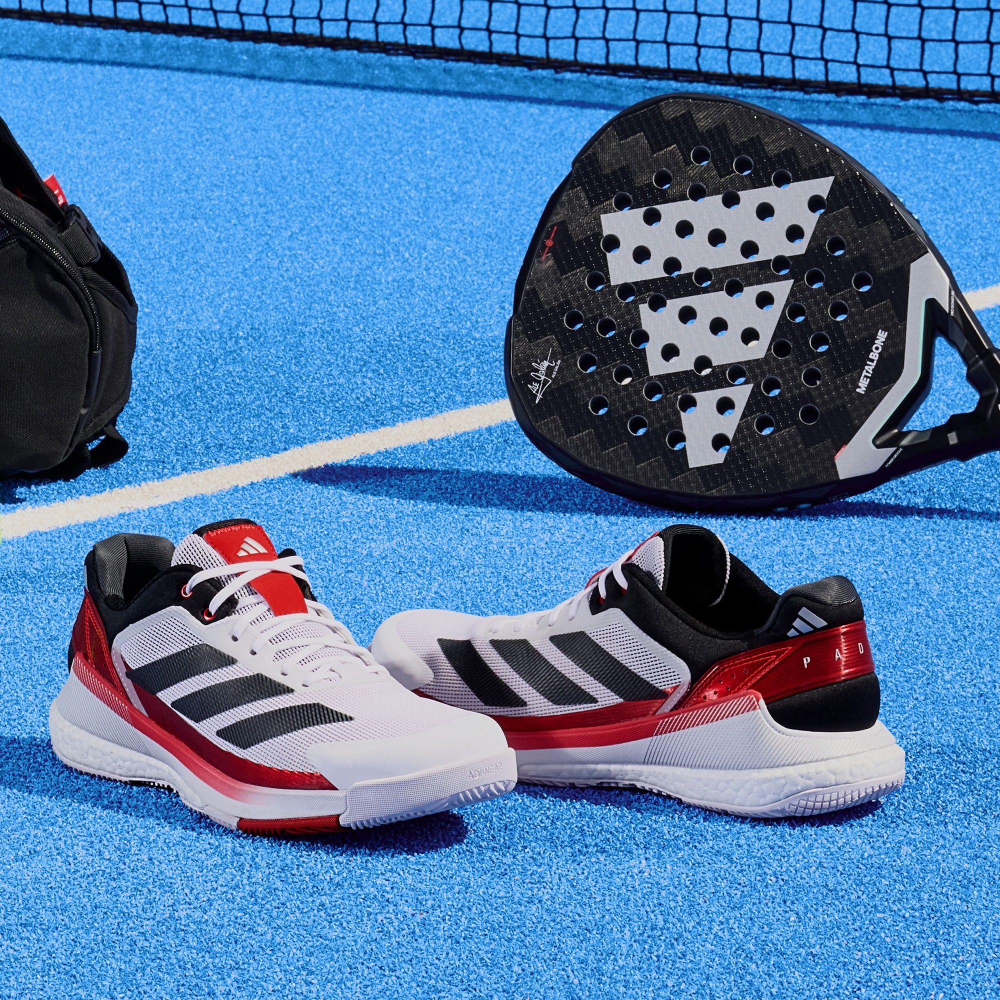 adidas Crazyquick Paddel Erkek Beyaz Padel Ayakkabısı