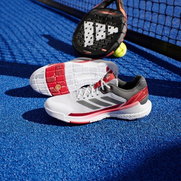  adidas Crazyquick Paddel Erkek Beyaz Padel Ayakkabısı