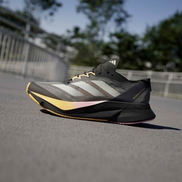  adidas Adizero Boston 12 Kadın Siyah Koşu Ayakkabısı