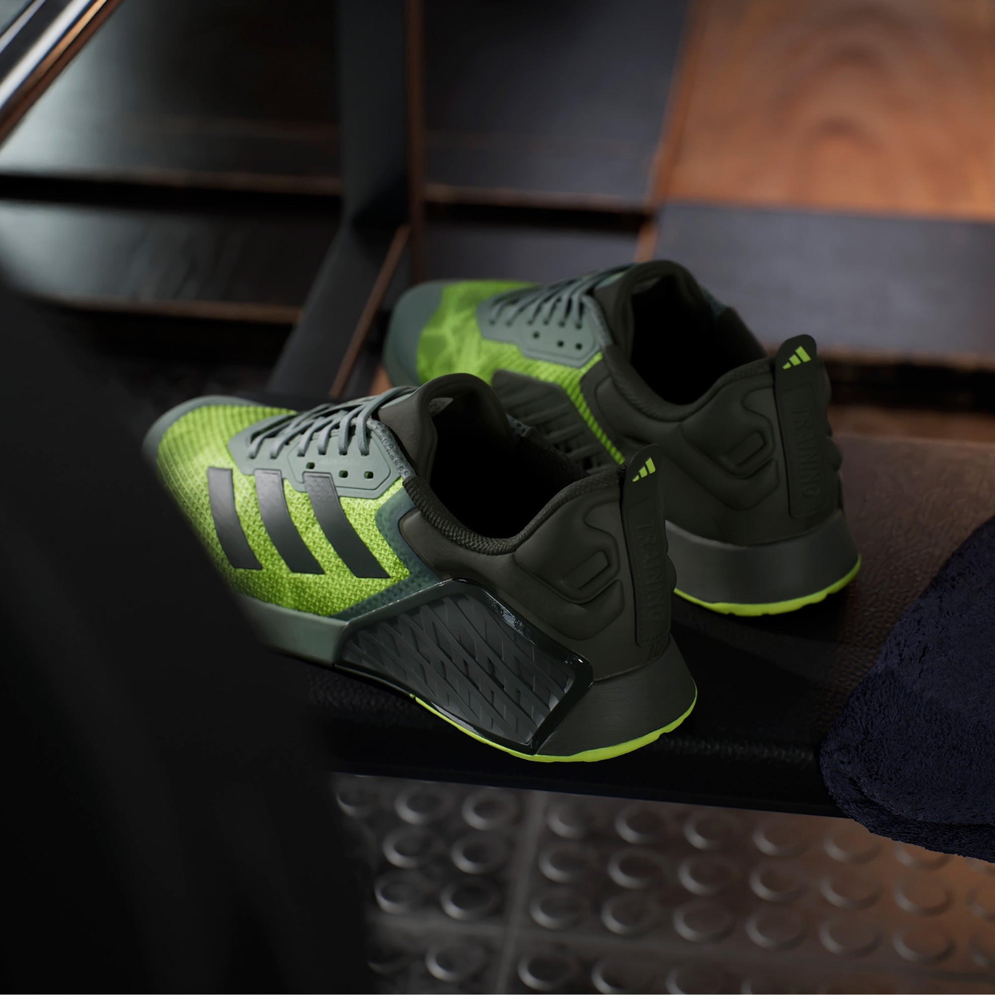 adidas Dropset 3 Erkek Yeşil Antrenman Ayakkabısı