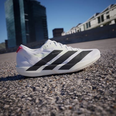  adidas Adizero Adios 9 Erkek Beyaz Koşu Ayakkabısı