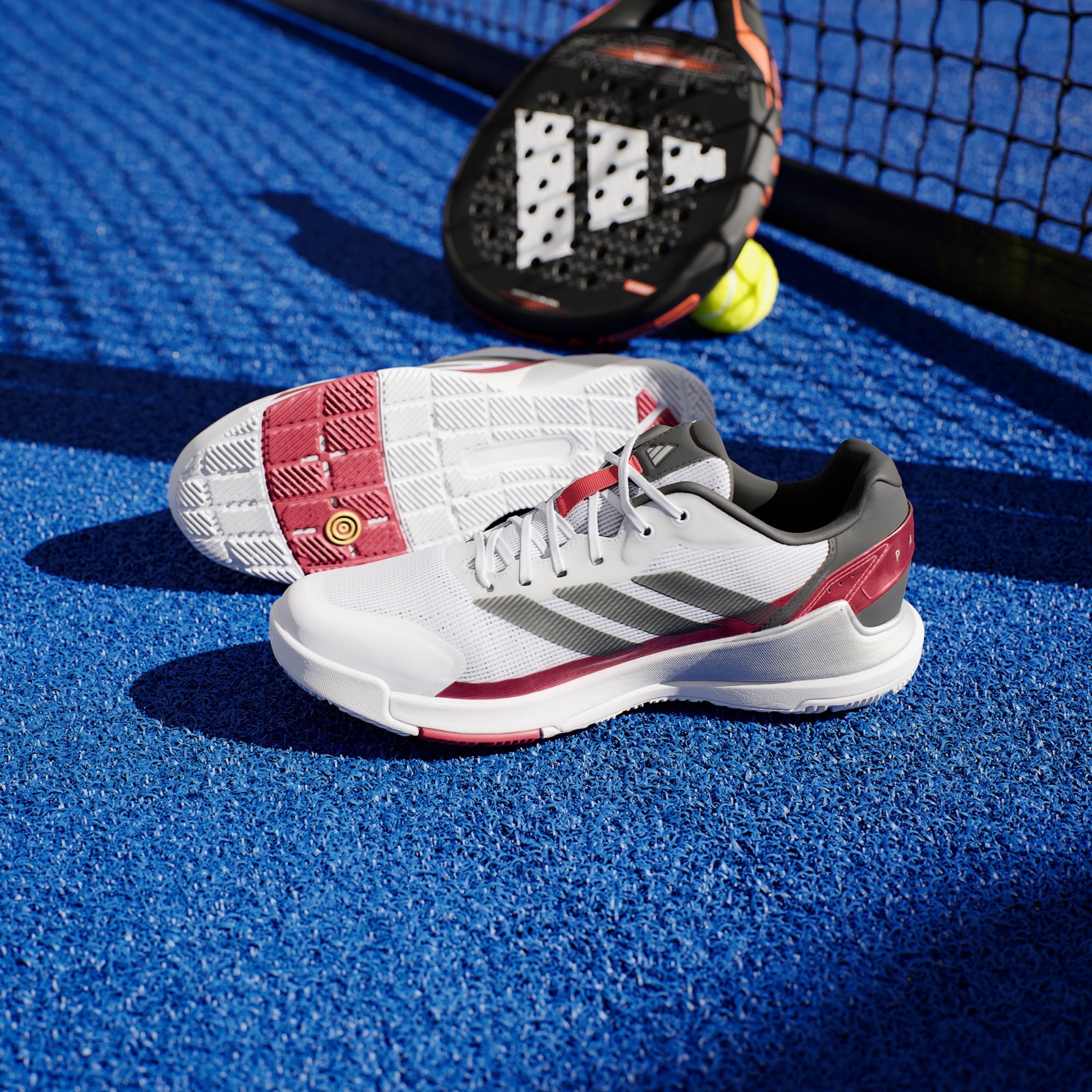 adidas Crazyquick Erkek Beyaz Padel Ayakkabısı