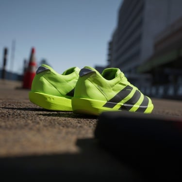  adidas Adizero Adios 9 Erkek Yeşil Koşu Ayakkabısı