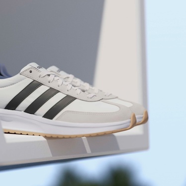  adidas Run 70S 2.0 Erkek Beyaz Koşu Ayakkabısı